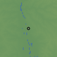 Shaded relief of the 56 km around San Javier, drawn from the GMTED2010 grid