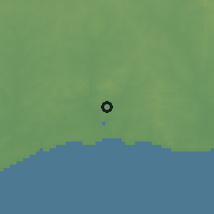 Shaded relief of the 55 km around Doctor Francisco Soca, drawn from the GMTED2010 grid