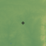 Shaded relief of the 55 km around Montes, drawn from the GMTED2010 grid