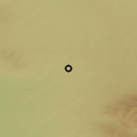 Shaded relief of the 53 km around Nurobod, drawn from the GMTED2010 grid
