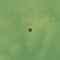 Shaded relief of the 60 km around Aplahoué, drawn from the GMTED2010 grid