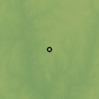 Shaded relief of the 60 km around Savé, drawn from the GMTED2010 grid