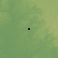 Shaded relief of the 60 km around Đồng Xoài, drawn from the GMTED2010 grid