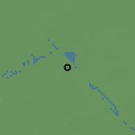 Shaded relief of the 60 km around Long Xuyên, drawn from the GMTED2010 grid
