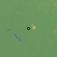 Shaded relief of the 60 km around Tây Ninh, drawn from the GMTED2010 grid