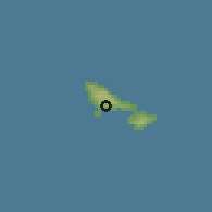 Shaded relief of the 59 km around Taoa, drawn from the GMTED2010 grid