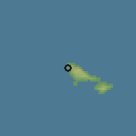 Shaded relief of the 59 km around Fiua, drawn from the GMTED2010 grid