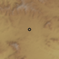 Shaded relief of the 59 km around al-Janad, drawn from the GMTED2010 grid