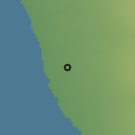 Shaded relief of the 59 km around as-Suwayq, drawn from the GMTED2010 grid