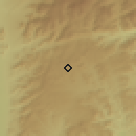 Shaded relief of the 58 km around Chipinge, drawn from the GMTED2010 grid