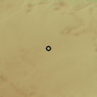 Shaded relief of the 59 km around Kotwa, drawn from the GMTED2010 grid