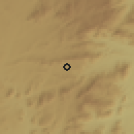 Shaded relief of the 59 km around Mutare, drawn from the GMTED2010 grid