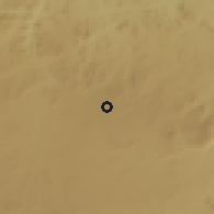 Shaded relief of the 59 km around Mutoko, drawn from the GMTED2010 grid