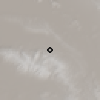 Shaded relief of the 59 km around Calamarca, drawn from the GMTED2010 grid