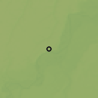 Shaded relief of the 60 km around Candelaria, drawn from the GMTED2010 grid