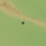 Shaded relief of the 59 km around Aguas Calientes, drawn from the GMTED2010 grid