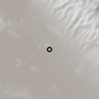 Shaded relief of the 59 km around Catacora, drawn from the GMTED2010 grid
