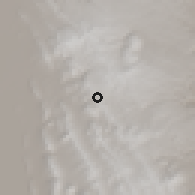 Shaded relief of the 59 km around Cataricahua, drawn from the GMTED2010 grid
