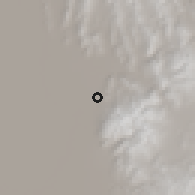 Shaded relief of the 59 km around Challapata, drawn from the GMTED2010 grid