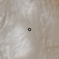 Shaded relief of the 59 km around Chaquí, drawn from the GMTED2010 grid