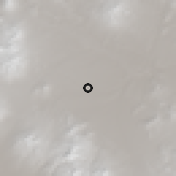 Shaded relief of the 59 km around Charaña, drawn from the GMTED2010 grid