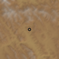 Shaded relief of the 59 km around Chilón, drawn from the GMTED2010 grid