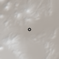 Shaded relief of the 58 km around Alota, drawn from the GMTED2010 grid