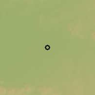 Shaded relief of the 59 km around Comunidad San Pablo, drawn from the GMTED2010 grid