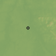 Shaded relief of the 60 km around Guayaramerín, drawn from the GMTED2010 grid