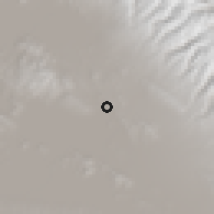Shaded relief of the 59 km around Huarina, drawn from the GMTED2010 grid