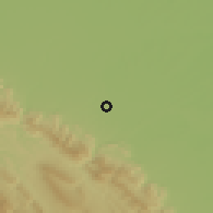 Shaded relief of the 59 km around Ixiamas, drawn from the GMTED2010 grid