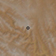 Shaded relief of the 59 km around Khewiñal, drawn from the GMTED2010 grid