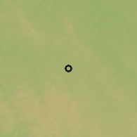 Shaded relief of the 59 km around La Asunta, drawn from the GMTED2010 grid