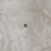 Shaded relief of the 59 km around Llallagua, drawn from the GMTED2010 grid