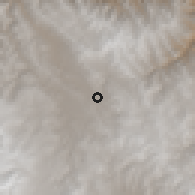 Shaded relief of the 59 km around Macha, drawn from the GMTED2010 grid