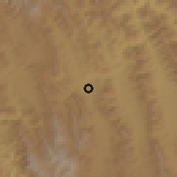Shaded relief of the 59 km around Mataral, drawn from the GMTED2010 grid