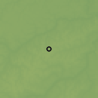 Shaded relief of the 60 km around Montevideo, drawn from the GMTED2010 grid