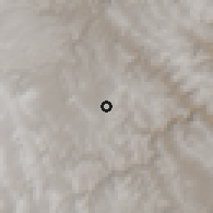 Shaded relief of the 59 km around Aymaya, drawn from the GMTED2010 grid