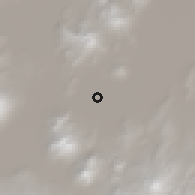 Shaded relief of the 58 km around San Juán, drawn from the GMTED2010 grid