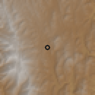Shaded relief of the 59 km around Sopachuy, drawn from the GMTED2010 grid