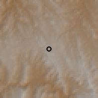 Shaded relief of the 59 km around Tarabuco, drawn from the GMTED2010 grid