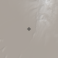 Shaded relief of the 58 km around Uyuni, drawn from the GMTED2010 grid