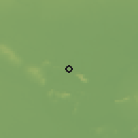Shaded relief of the 59 km around Yacuses, drawn from the GMTED2010 grid
