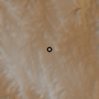 Shaded relief of the 59 km around Zudáñez, drawn from the GMTED2010 grid