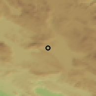 Shaded relief of the 52 km around Stipanjići, drawn from the GMTED2010 grid