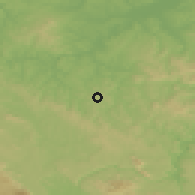 Shaded relief of the 51 km around Todorovo, drawn from the GMTED2010 grid