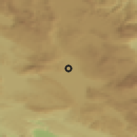 Shaded relief of the 52 km around Tomislavgrad, drawn from the GMTED2010 grid