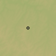 Shaded relief of the 58 km around Birigui, drawn from the GMTED2010 grid