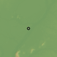 Shaded relief of the 60 km around Boa Vista, drawn from the GMTED2010 grid