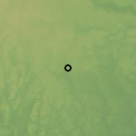 Shaded relief of the 60 km around Alagoinhas, drawn from the GMTED2010 grid